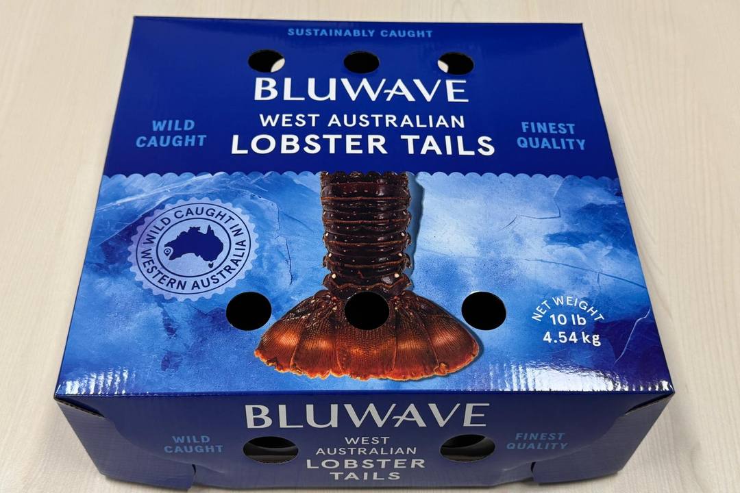 BLUWAVE 西澳龙虾尾,10lb(4.54kg)净重出口包装